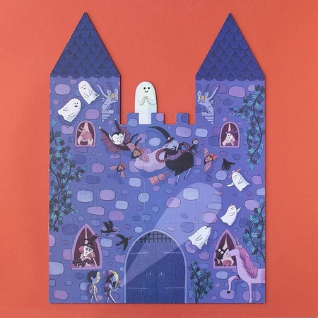 Puzzle reversible The Haunted Castle, Londji