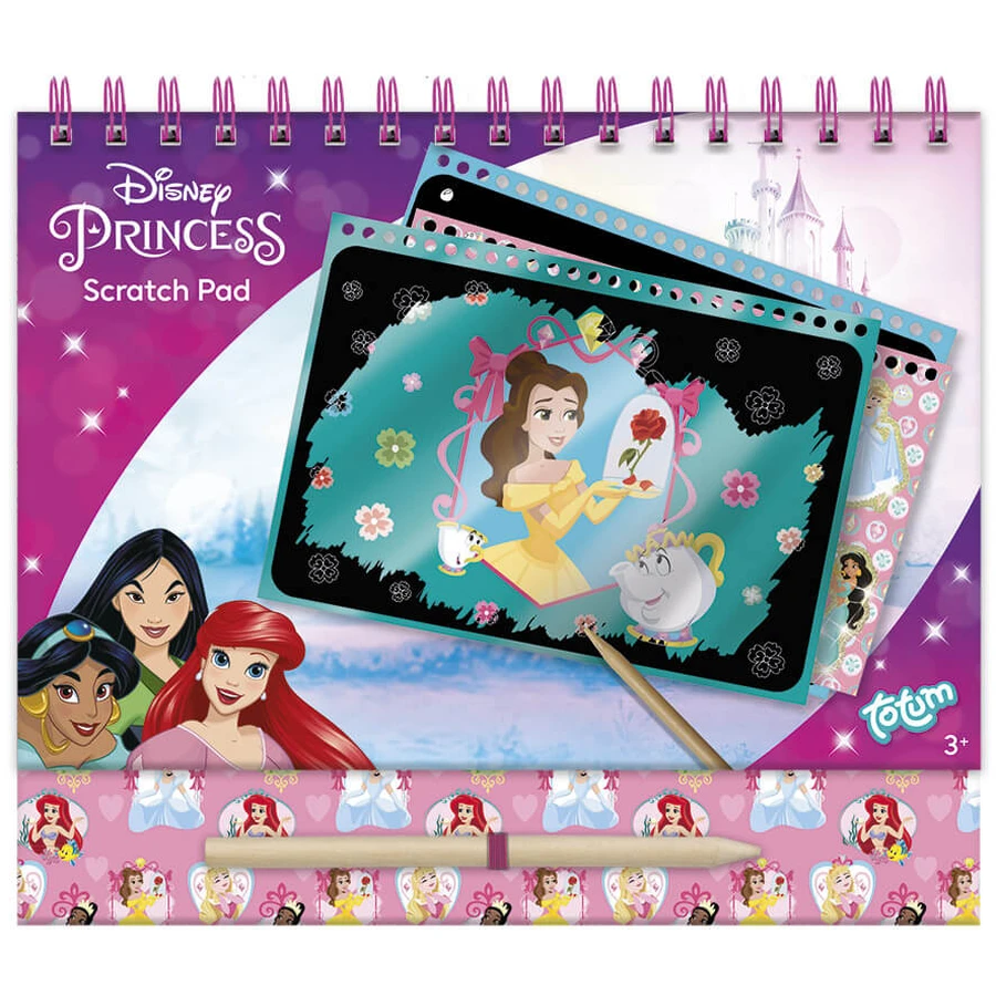 Creative Disney Princess Scraping and Coloring Set