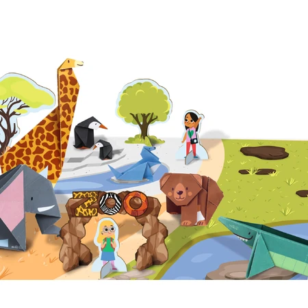 Origami - Zoo - nivel 2