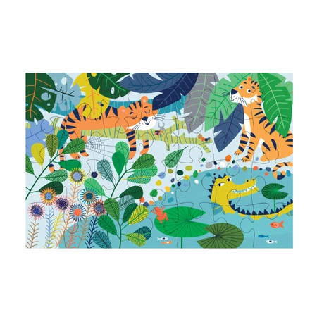 Puzzle da 28 pezzi - Giungla