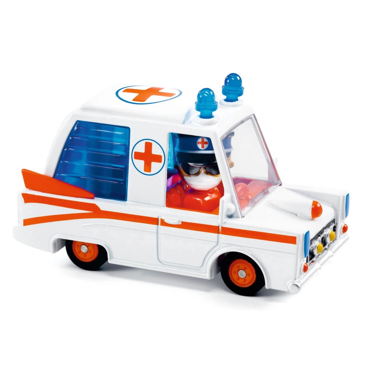 Hurry Ambulance Krankenwagen Crazy Motors Kollektion, Djeco