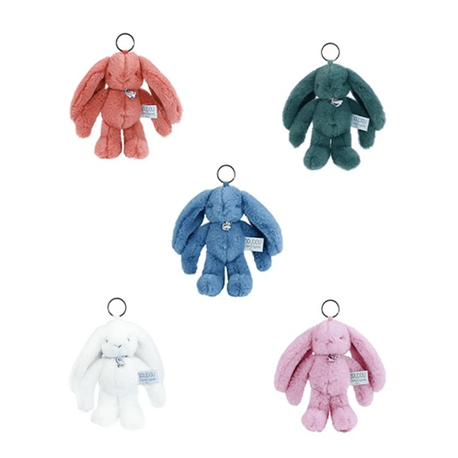 Breloc/accesoriu Doudou® - iepuras, 18 cm