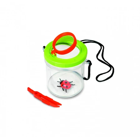 Scatola per insetti Navir con lente d'ingrandimento