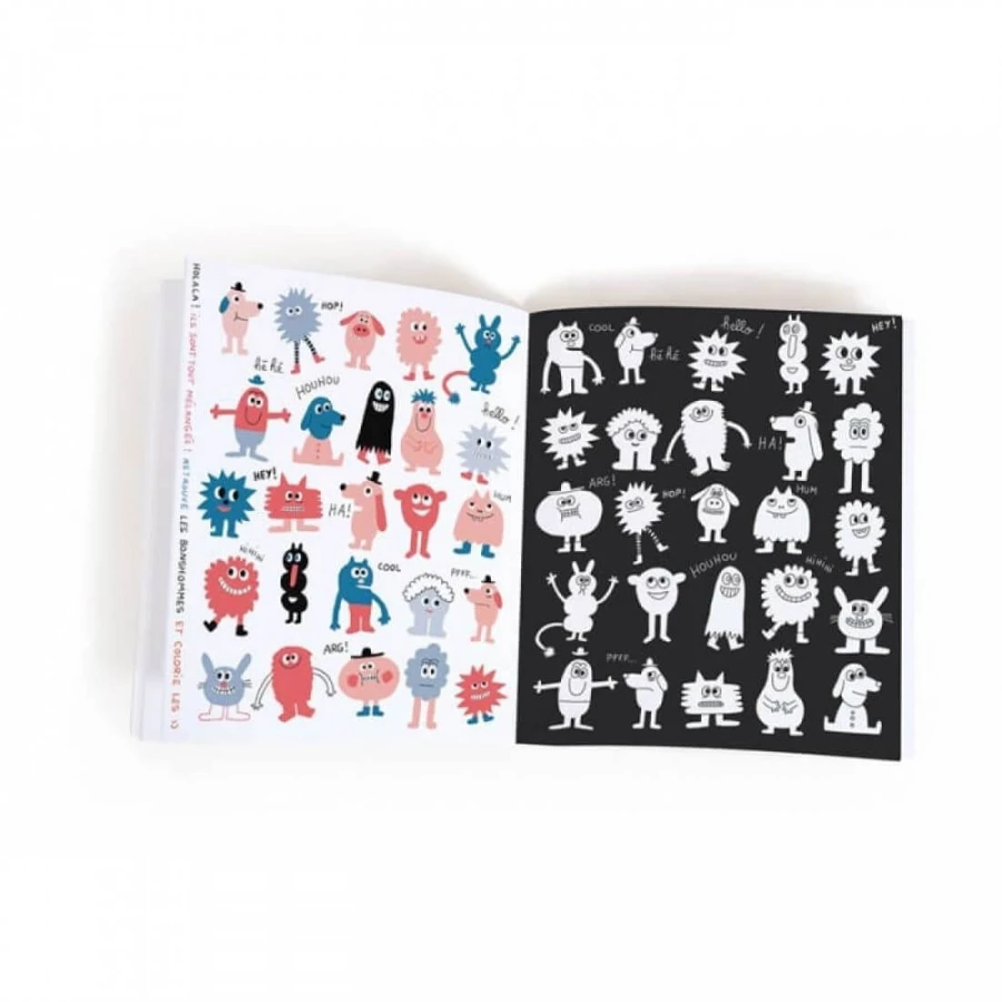 Cahier d'activités Monstres, Moulin Roty