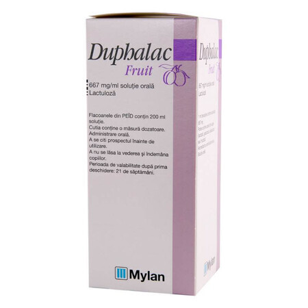 Duphalac Frutta 667 mg/ml x 1 flacone x 200 ml sol. orale