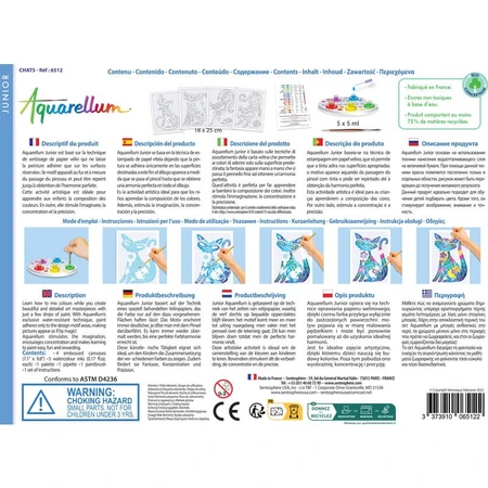 Painting set - Aquarellum Junior Cat - Sentosphere