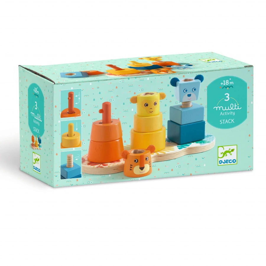 Juguete educativo para bebés MultiStack, Djeco