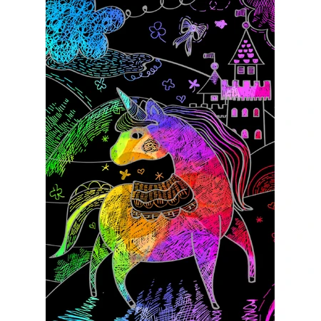 Mini set da barba - Unicorni