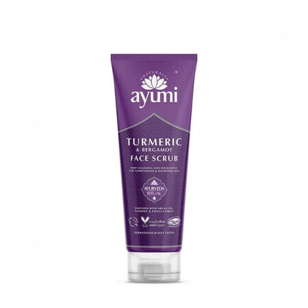 Exfoliant facial Turmeric si Bergamota x 125ml, Ayumi