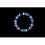Luz LED con efectos animados para radios de bicicleta, ShapeBrightz