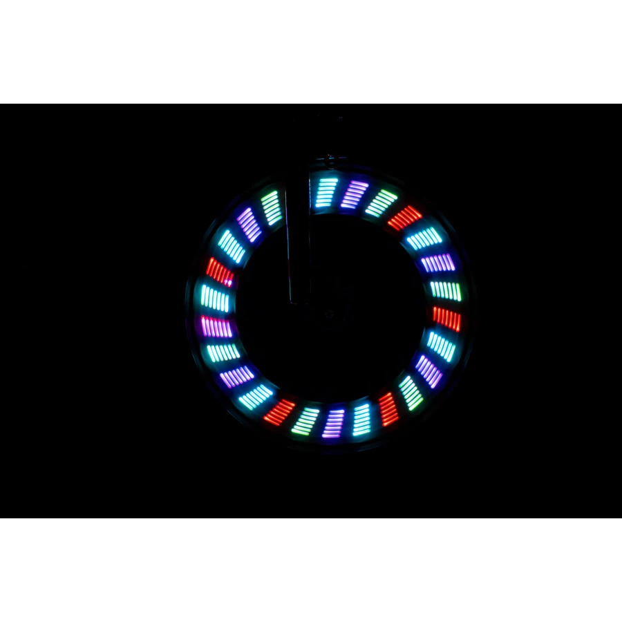 Luz LED con efectos animados para radios de bicicleta, ShapeBrightz