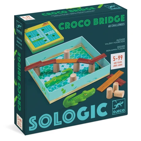 Gioco di logica Crocodile Bridge, Djeco
