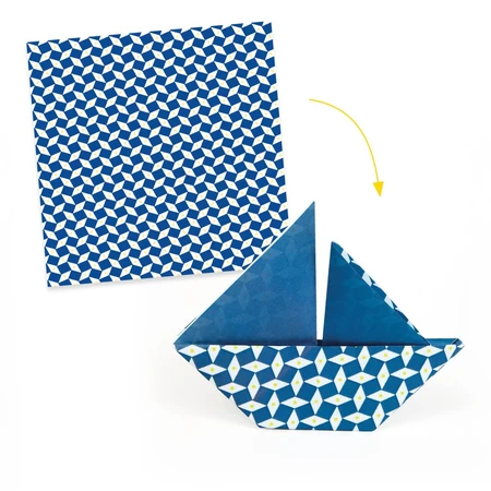 Juego creativo Hojas de Origami Natsu, Djeco