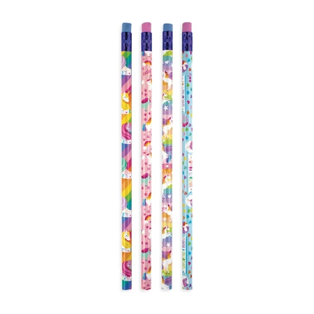 Creioane grafit HB, Unicorni - Set de 12