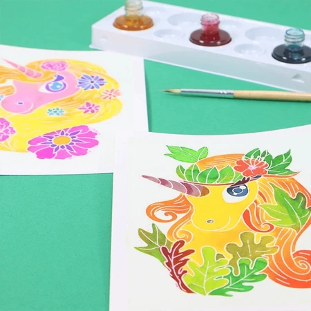 Mini Aquarellum Eenhoorns