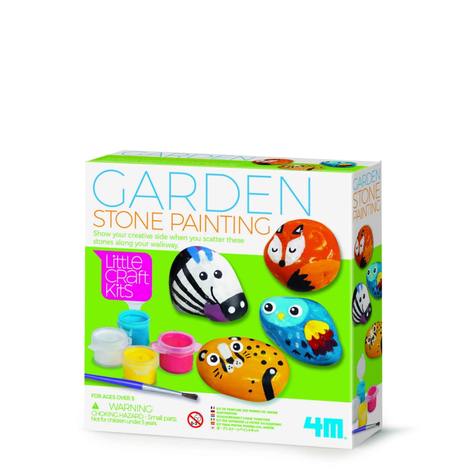 Mini Kreativset - Gartensteine, LittleCraft