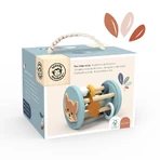 Houten baby sensorisch speelgoed, Speedy Monkey