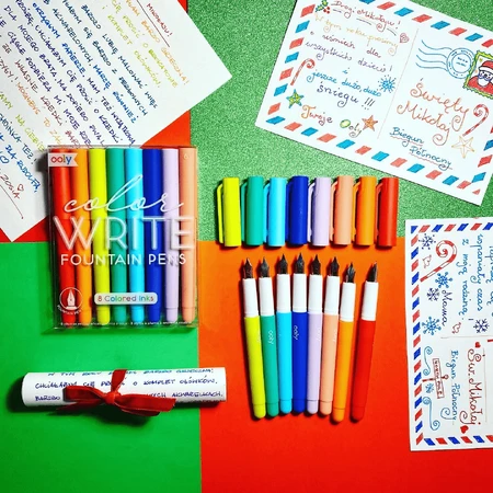 Set of 8 Color Write pens