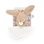 Bunny Rabbit Doudou® - plush toy with blanket, 16 cm