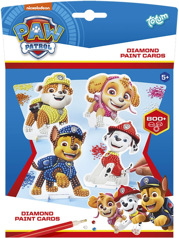 Kreatives Diamant-Malset Paw Patrol, Puppy Patrol, Totum