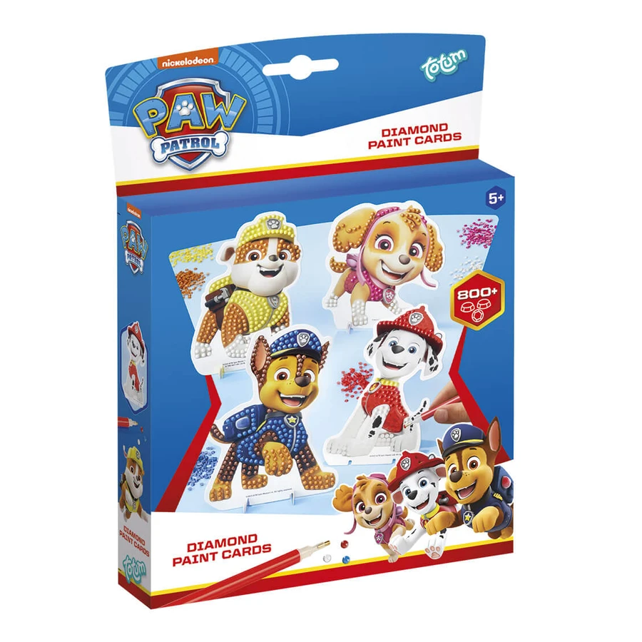 Set de peinture créative en diamant Paw Patrol, Puppy Patrol, Totum