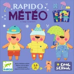 Rapido Meteo, jeu de mémoire Djeco