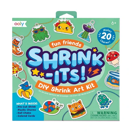 Set artistic DYI - Shrink-Its! - creaza brelocuri prin micsorare - Fun Friends