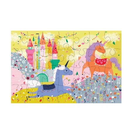 Puzzle cu 28 de piese - Unicorn