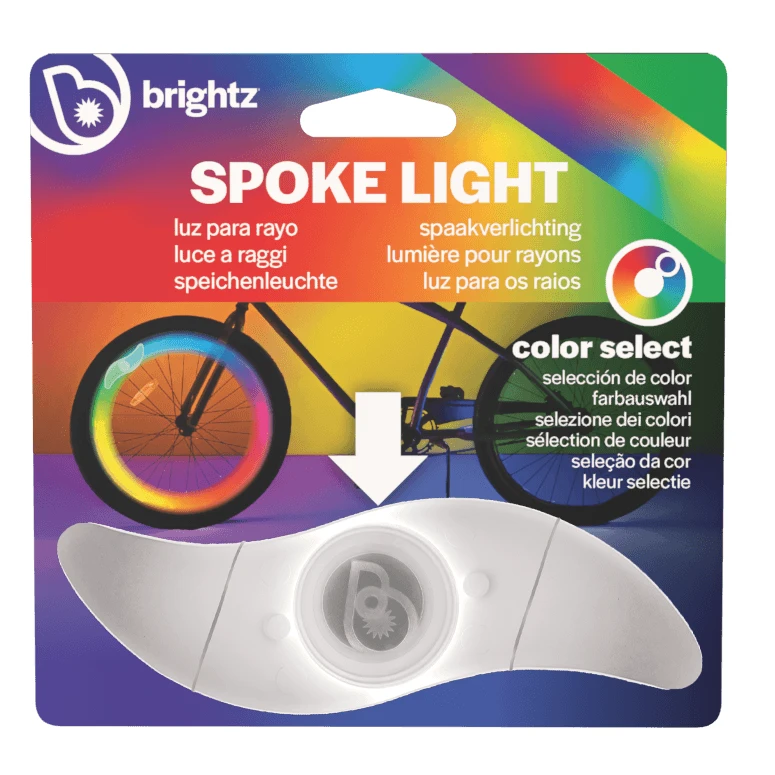 RBG clip-on farbiges LED-Licht für Spoke, SpokeBrightz