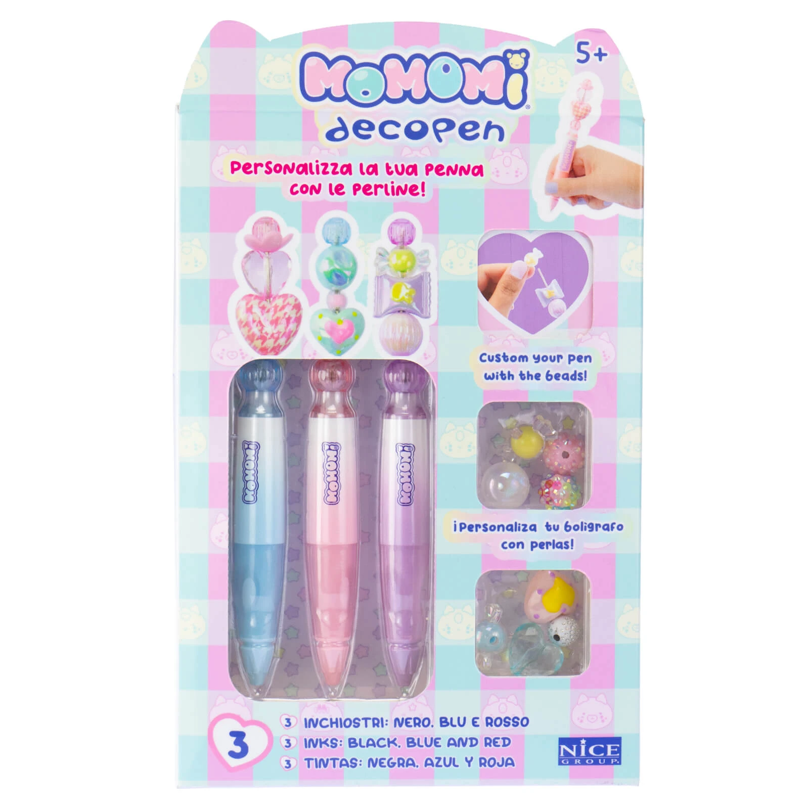 Momomi Kreativ-Kit zur Personalisierung von Stiften im Kawaii-Stil
