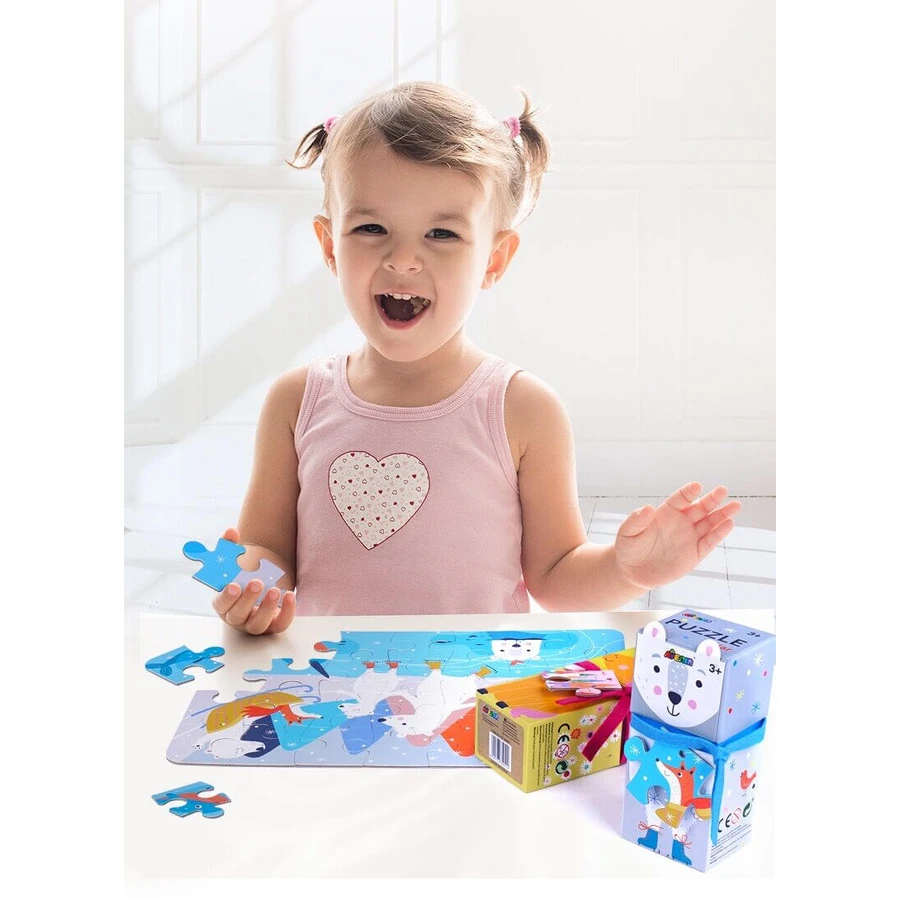 Puzzle cu 28 de piese -Polar