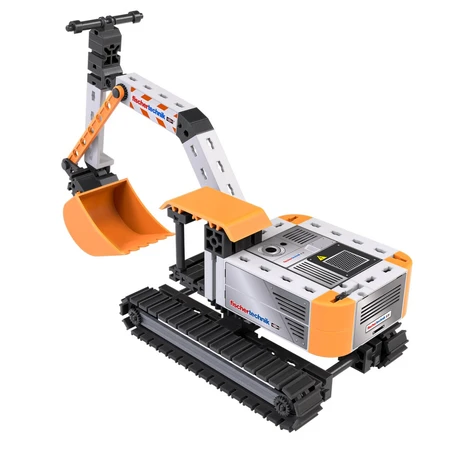 Kit STEM Excavator de asamblat si manevrat, Fischertechnik
