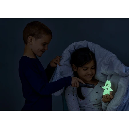 Set constructie educativ Plus-Plus Glow in the Dark, 3000 piese pentru activitati STEM si dezvoltare creativa