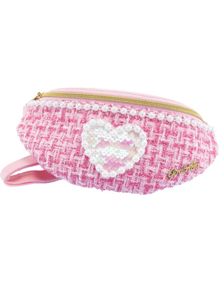 Tweed Girabrilla Tweed Handtasche - Tweed Tasche mit Wendepailletten