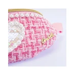 Bolso Girabrilla Tweed - bolso de tweed con lentejuelas reversibles