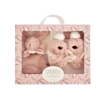 Bunny Bunny Doudou® - Rosa Teddybunny und Plüschtier-Set