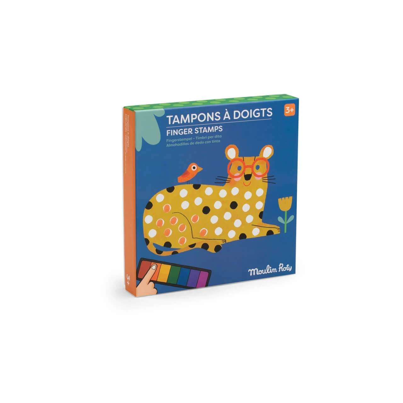 Kreatives Fingerstempelspiel, Moulin Roty