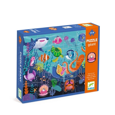 Sea Adventures giant puzzle, Djeco