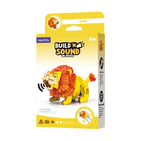 3D Sound Puzzle - León, Build 'n' Sound