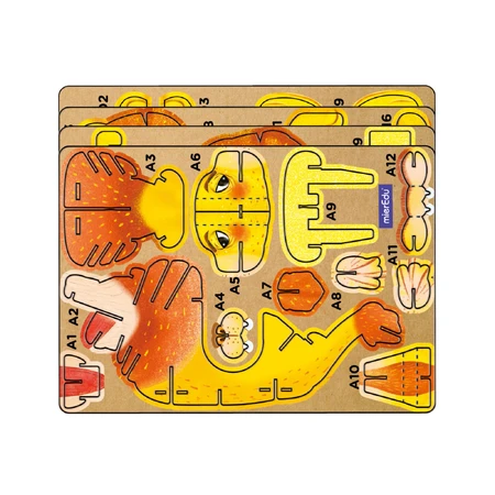 3D Sound Puzzle - León, Build 'n' Sound