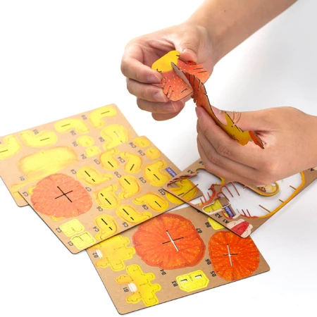 3D Sound Puzzle - León, Build 'n' Sound