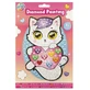 Set creativ diamond painting cu strasuri mari, A5