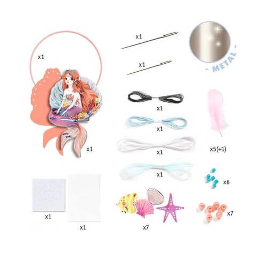Set DIY Djeco, sirène Dreamcatcher