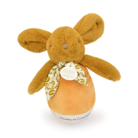 Bougie musicale lapin, 16 cm, orange
