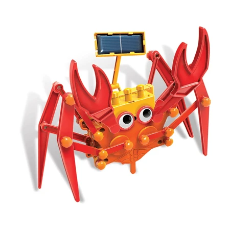 Kit de construcción de robot cangrejo híbrido, Green Science - Green Science