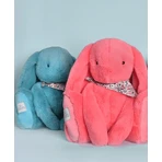 Conigli Doudou® - peluche, 50 cm, turchese
