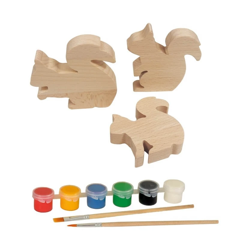 Kreatives Malspiel Eichhörnchenfamilie, Egmont Toys