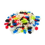 Juego de construcción Plus-Plus, tubo de 240 piezas, Glow Mix, colores fluorescentes