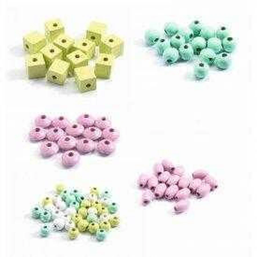 Green beads, Djeco