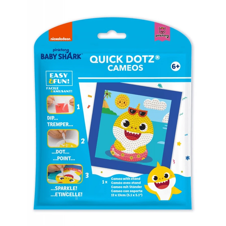 Kreatives Diamant-Malset - Baby-Hai